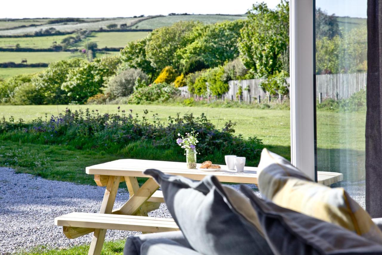 Wheal Rose -Beautifully Fitted Lodge Helston Cornwall Exterior foto